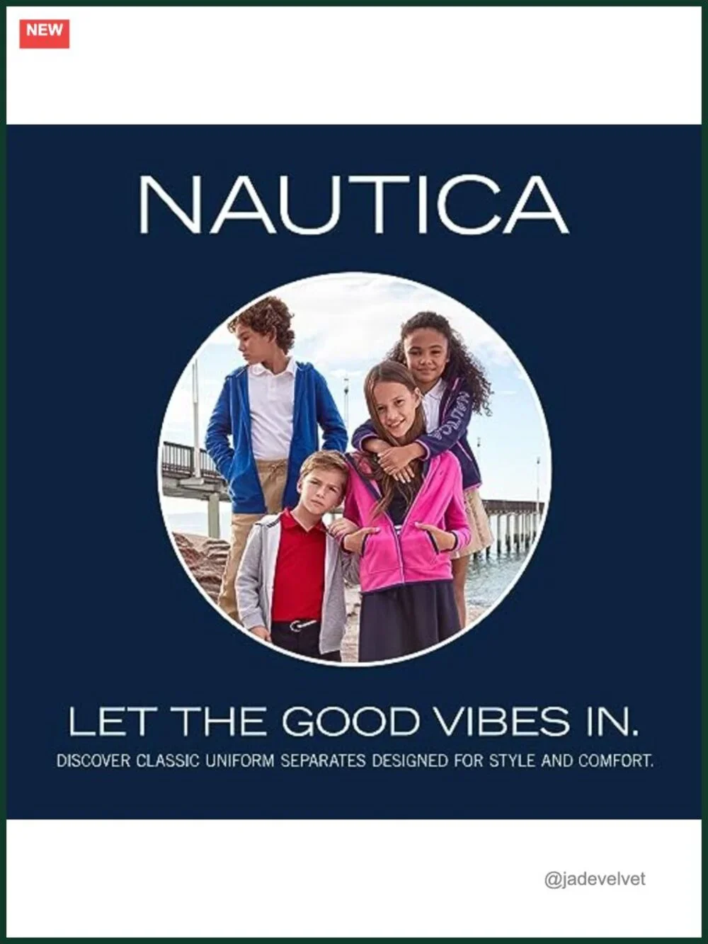 Nautica Big Boys' Long Sleeve Performance Oxford Button-Down Shirt, School